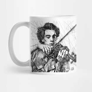 GINETTE NEVEU ink portrait .2 Mug